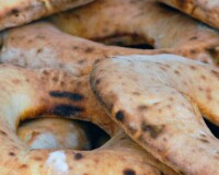 La Pitta, typical Calabrian bread